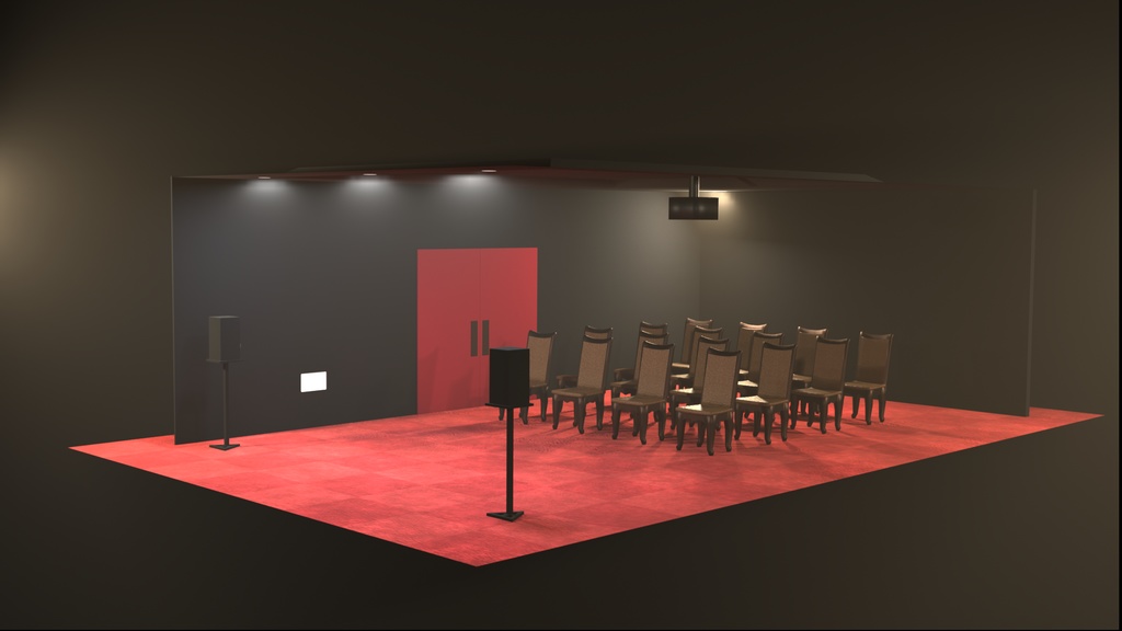 ミニシアター【3Dモデル】