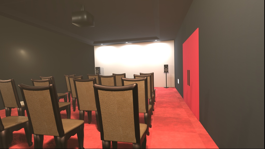 ミニシアター【3Dモデル】