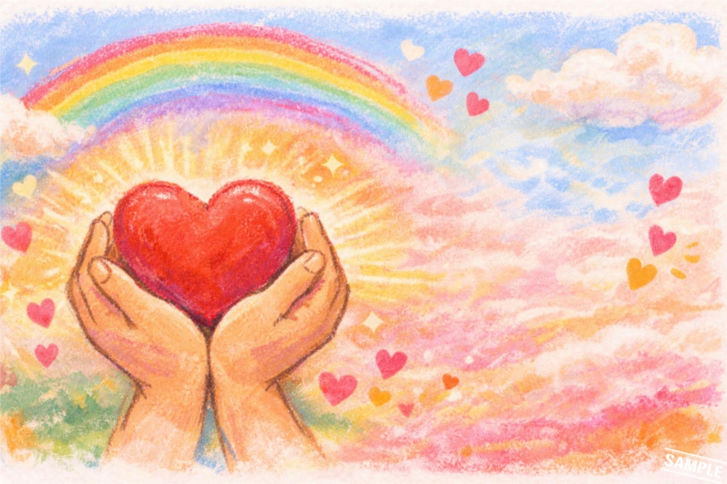 見るとちょっと元気になるかもしれないイラスト