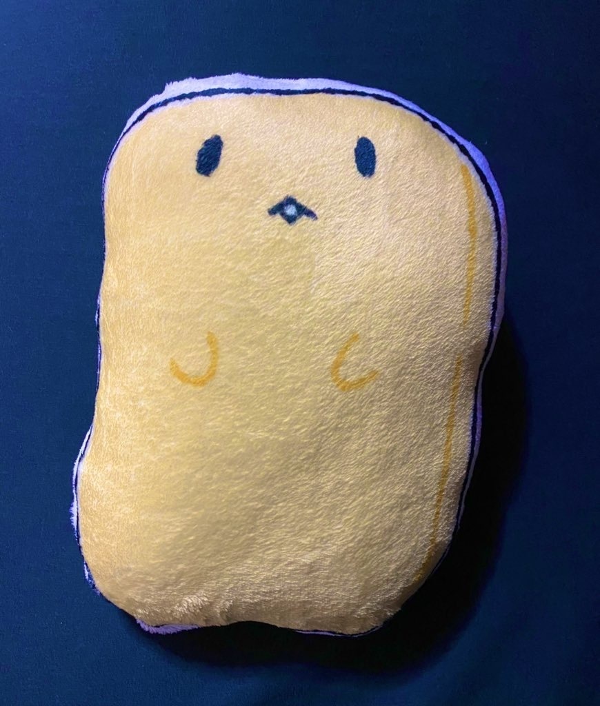 バターは おともだち。はぐクッション