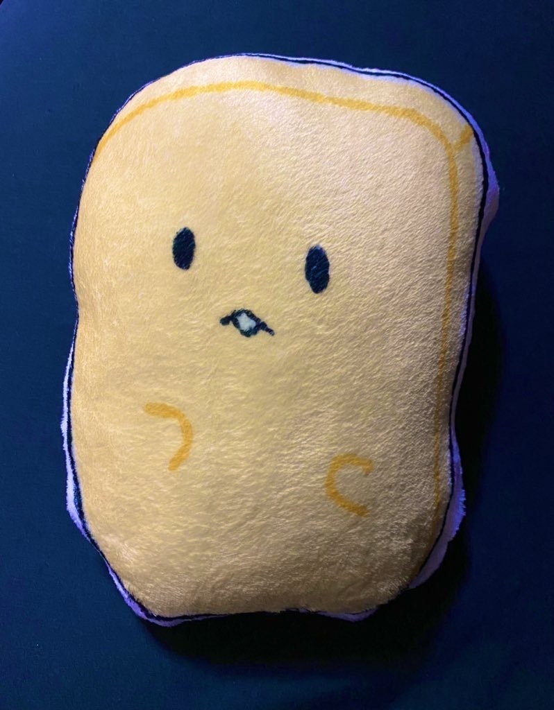 バターは おともだち。はぐクッション