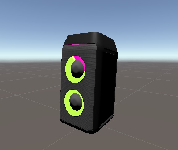 【無料】動く!光る!パリピスピーカー