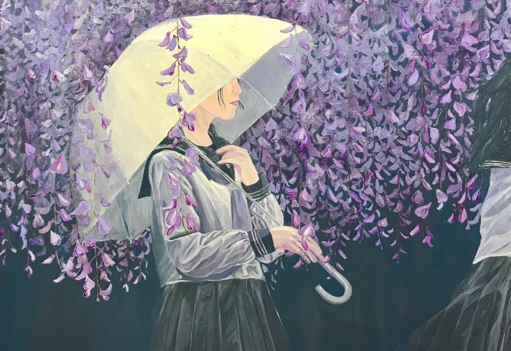 藤雨(ポストカード)