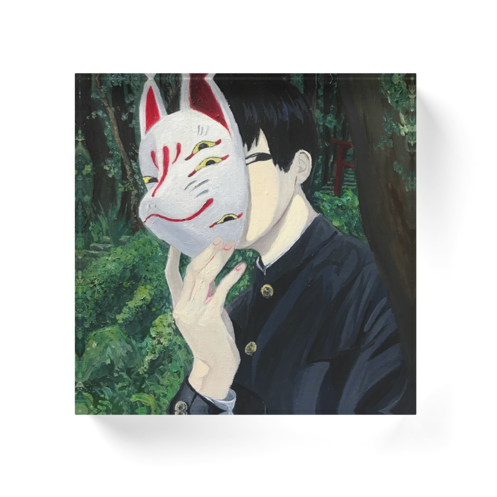 誰そ彼(アクリルブロック)