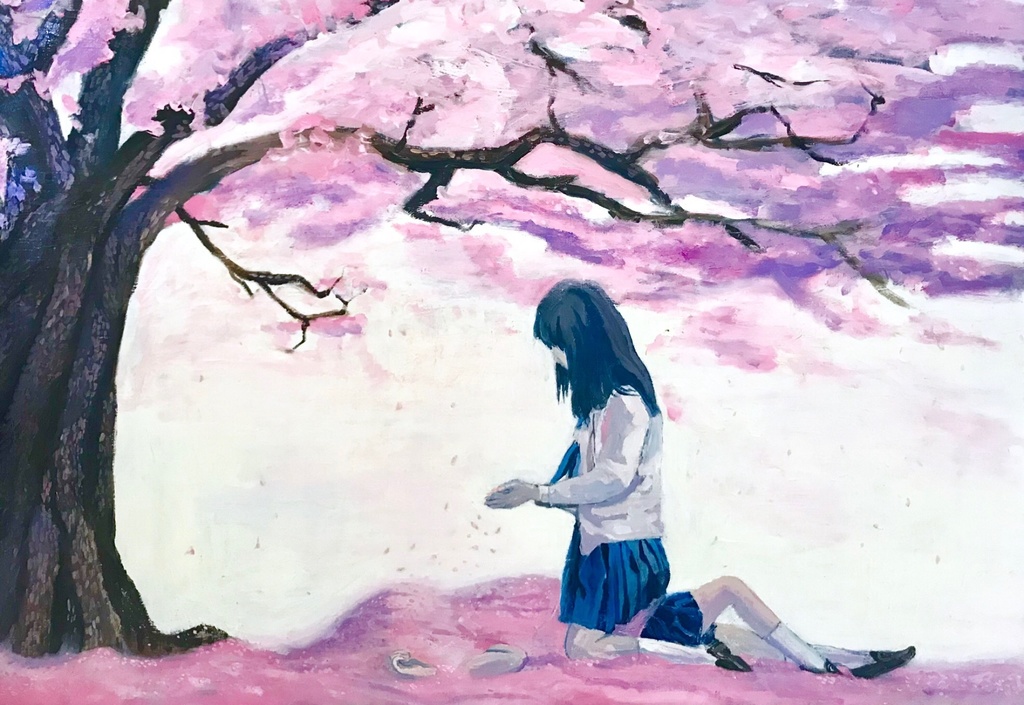 桜の樹の下には(ポストカード)