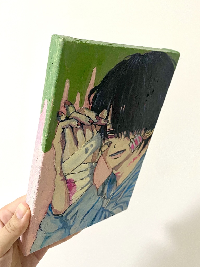 原画「毎度死にきれずにいるおにいさん」