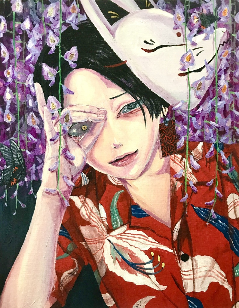 原画「御見通し」