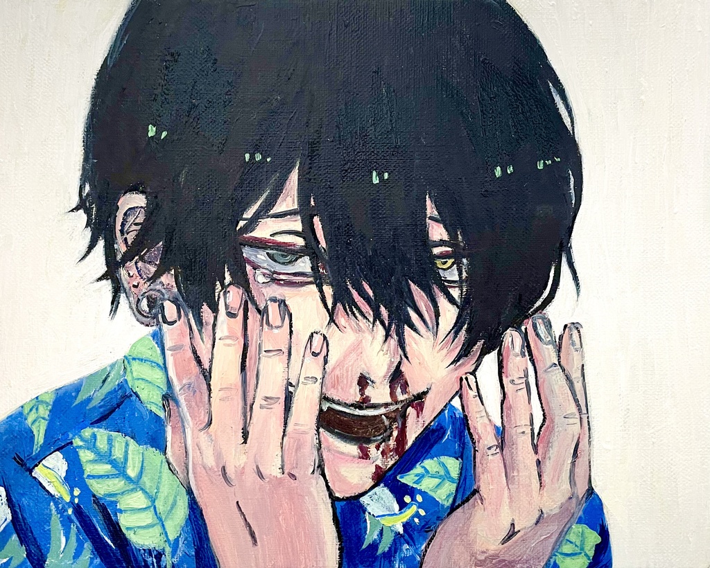 原画「ぴえん(笑)」