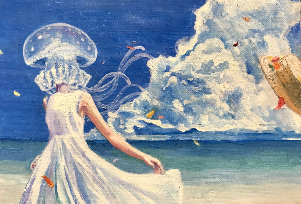 油彩画オーダー(SM号)