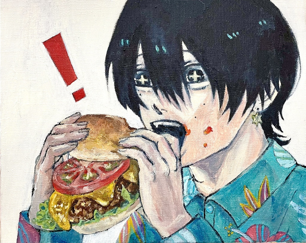 原画「うまー！」