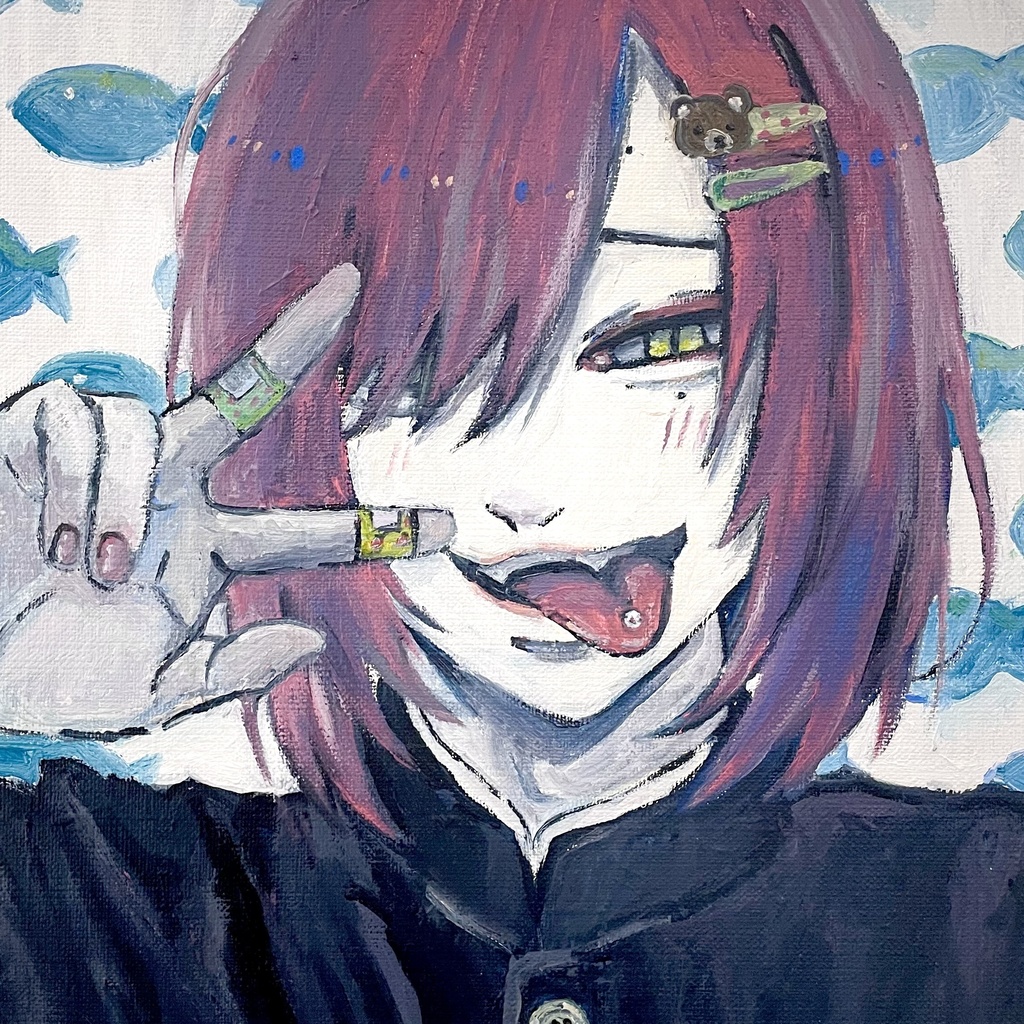 猫柳くん(ステッカー)