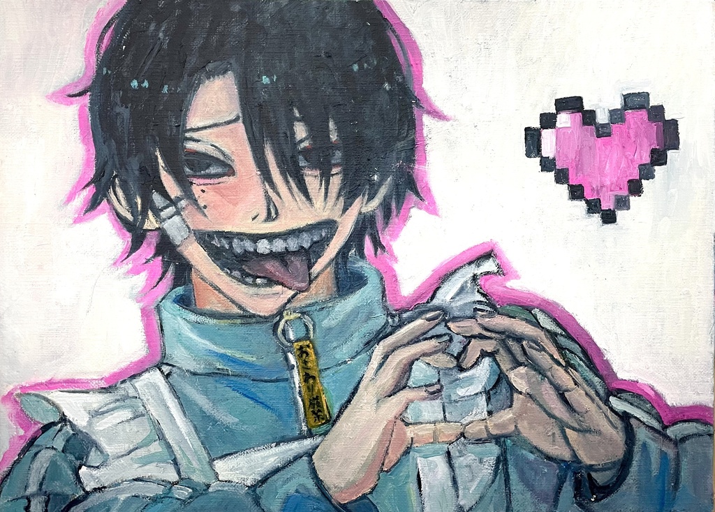 原画「おいしくな〜れ萌え萌えキュン♡」