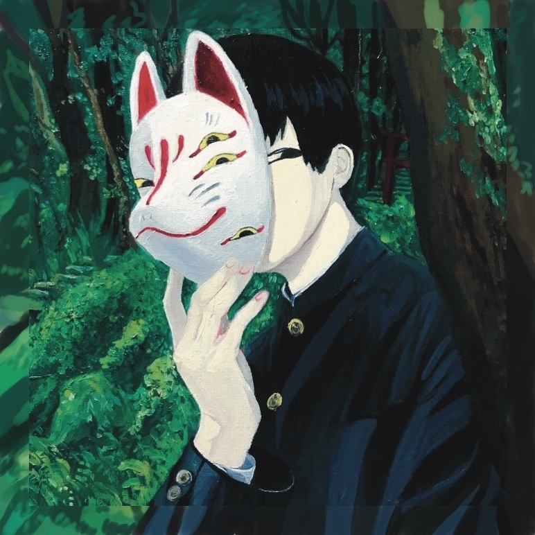 誰そ彼(ステッカー)