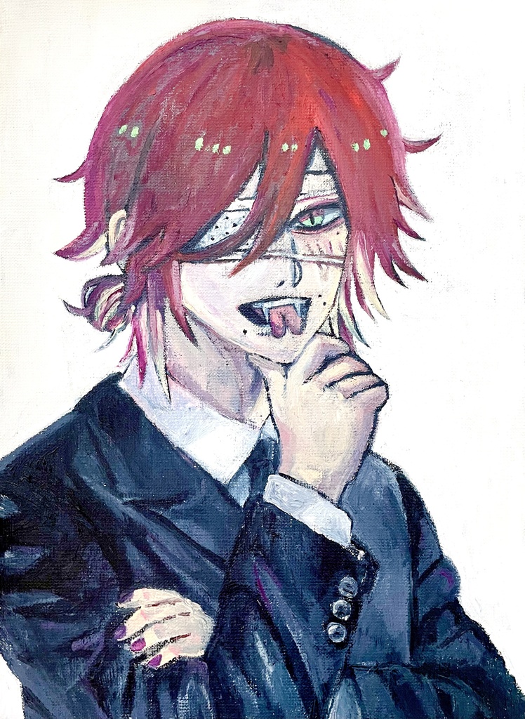 原画「蛇ノ目巳之くん」