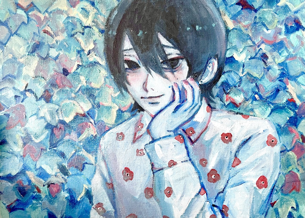 原画「恋煩い」