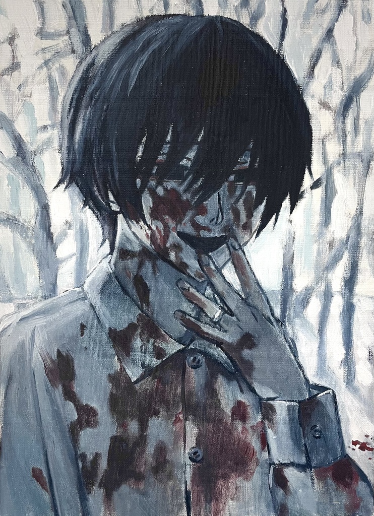 原画「死んでも一緒だよ」