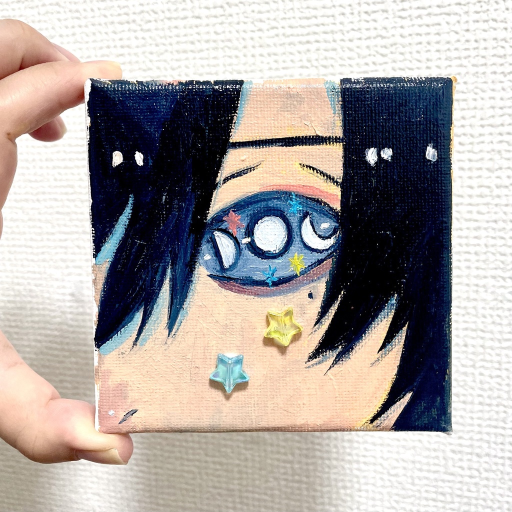 ミニ原画眼「満ち、欠け」