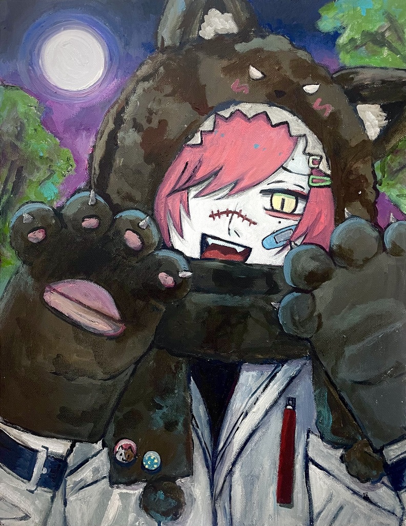 原画「Trick or Treat!」