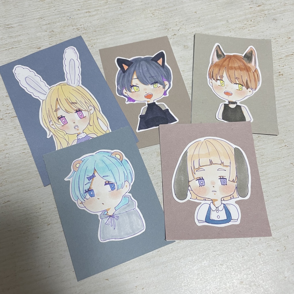 ミニイラスト原画セット