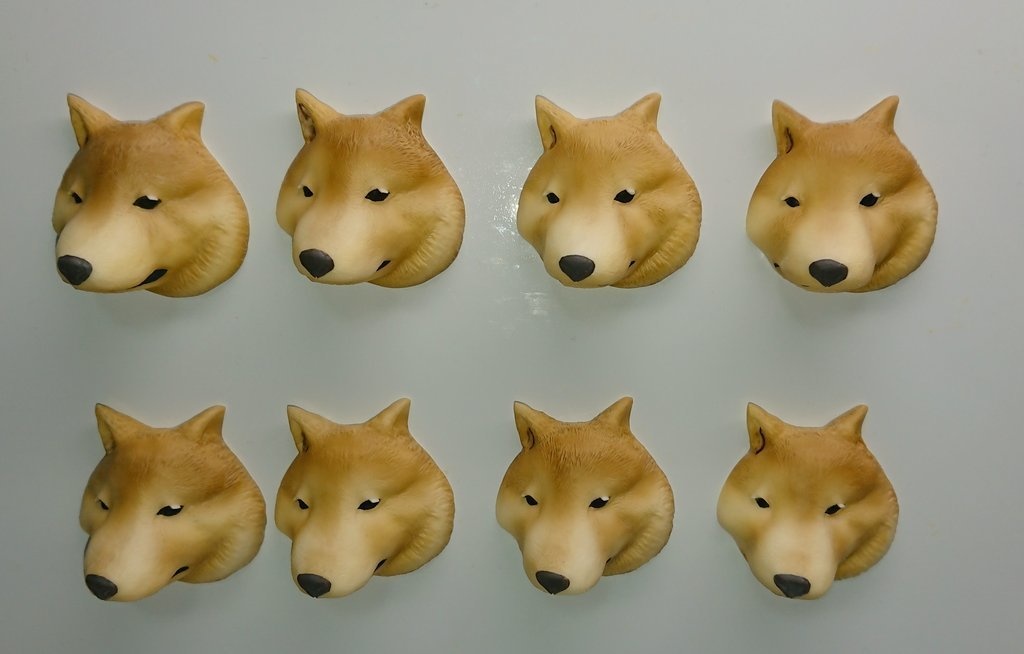 へんてこ犬マグネット