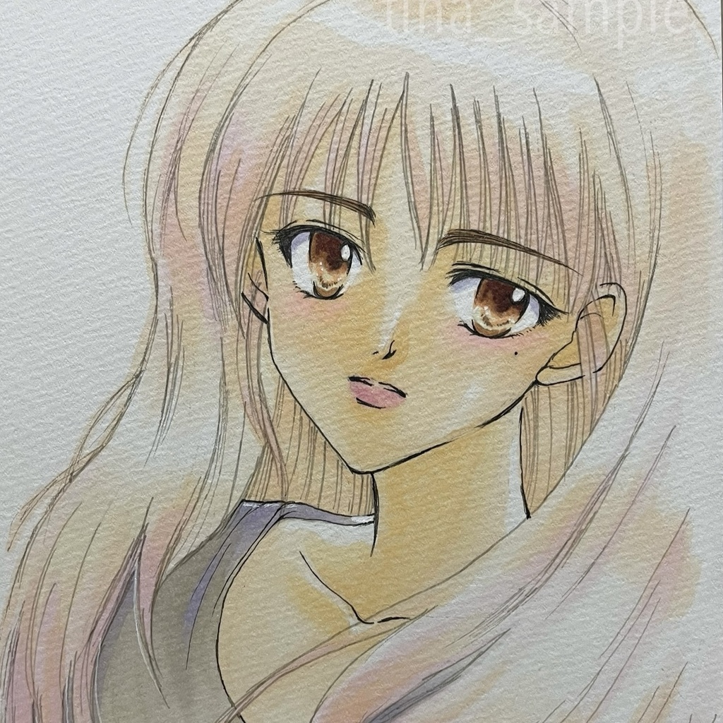 涙ぼくろの子