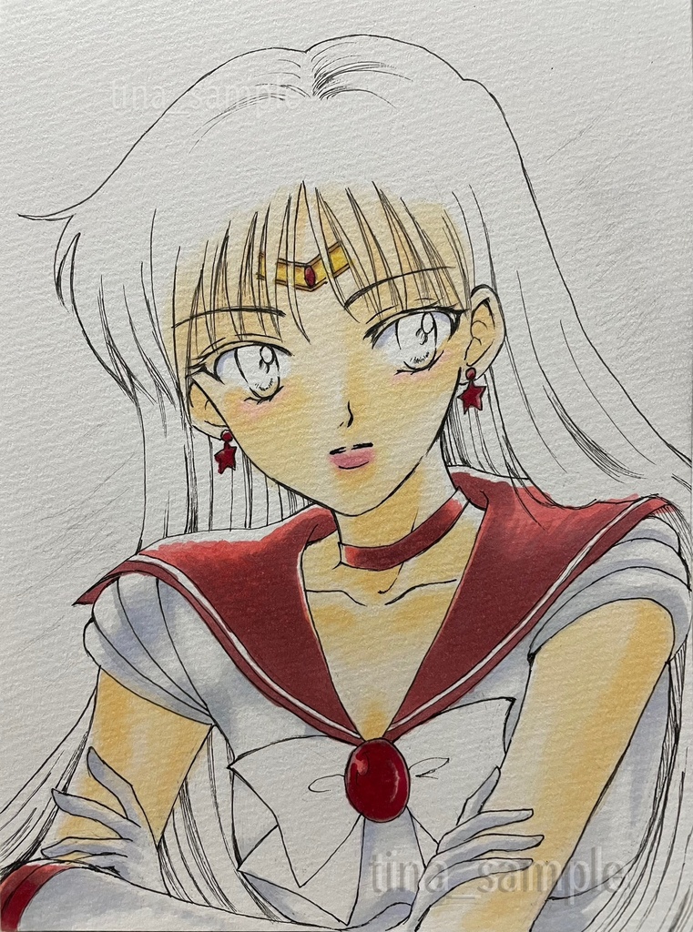セーラーマーズ フレームレス原画
