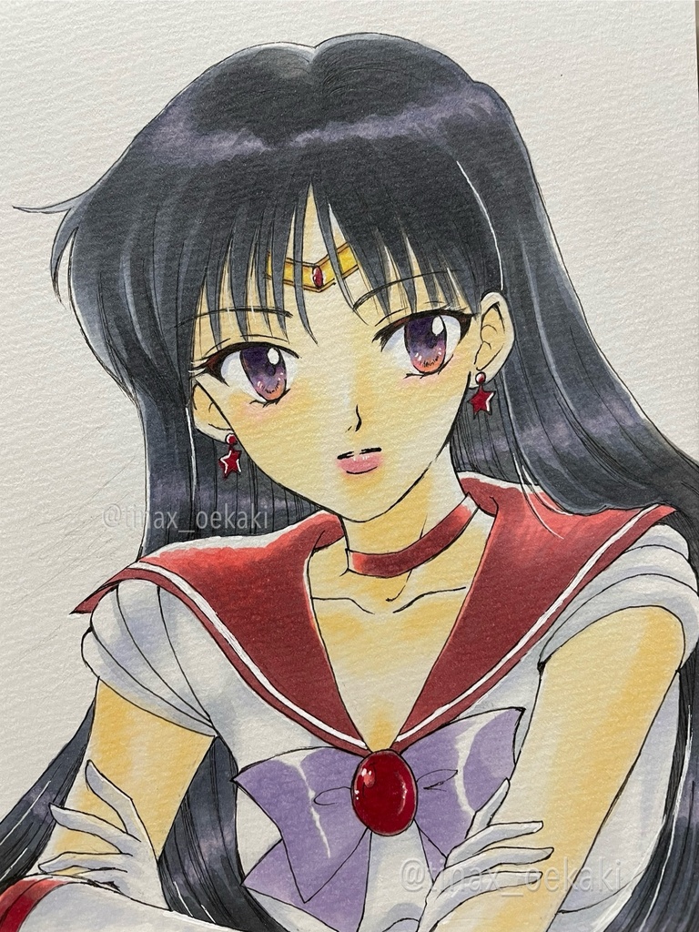 セーラーマーズ フレームレス原画