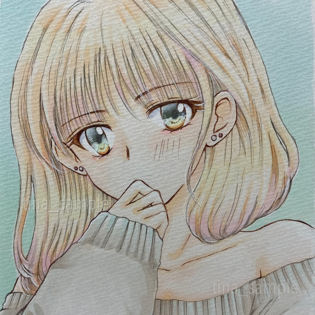 ボブヘアーの子