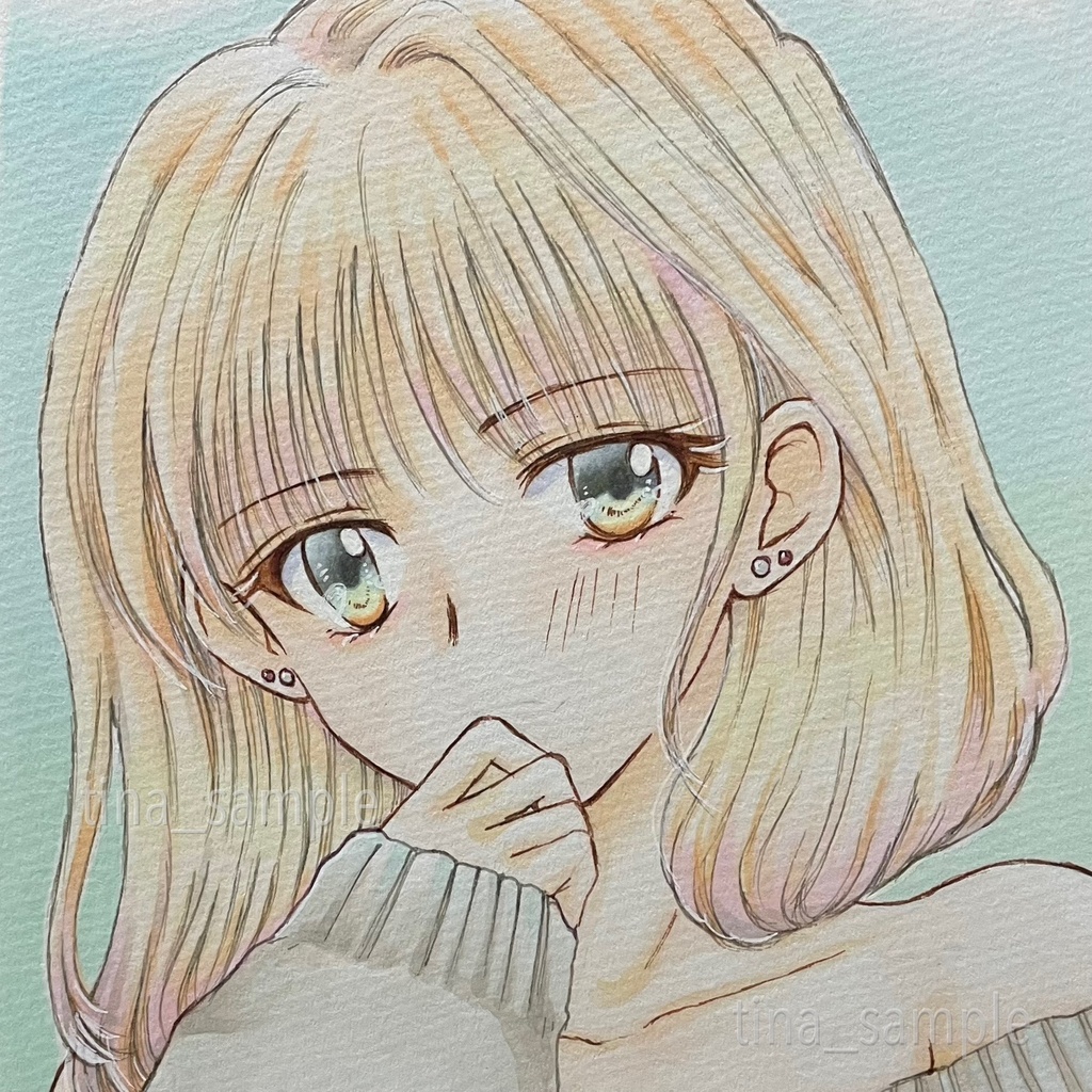ボブヘアーの子