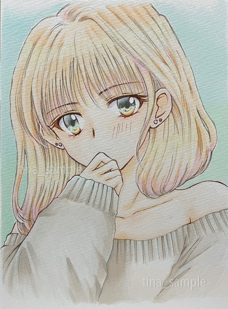 ボブヘアーの子