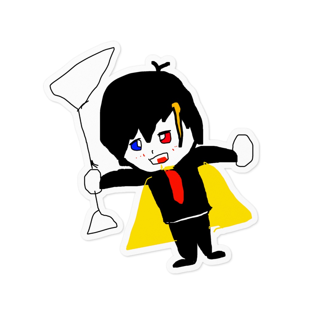 だいくんステッカー(4周年の姿)