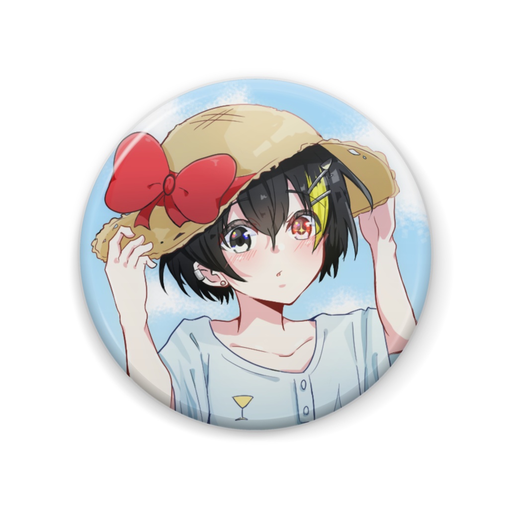 (再販)だいくん缶バッジ(2021夏Ｖｅｒ．)