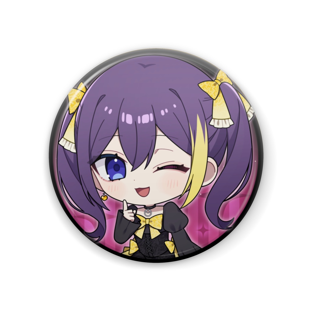 (再販)きりこ缶バッジ(だいわんみにのすがた)