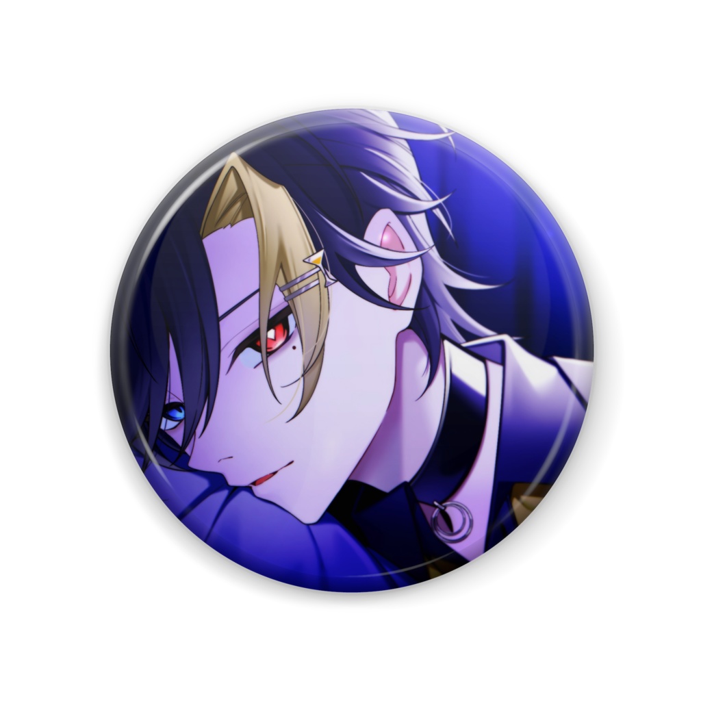 (再販)だいきり缶バッジ(おいきりのすがた)