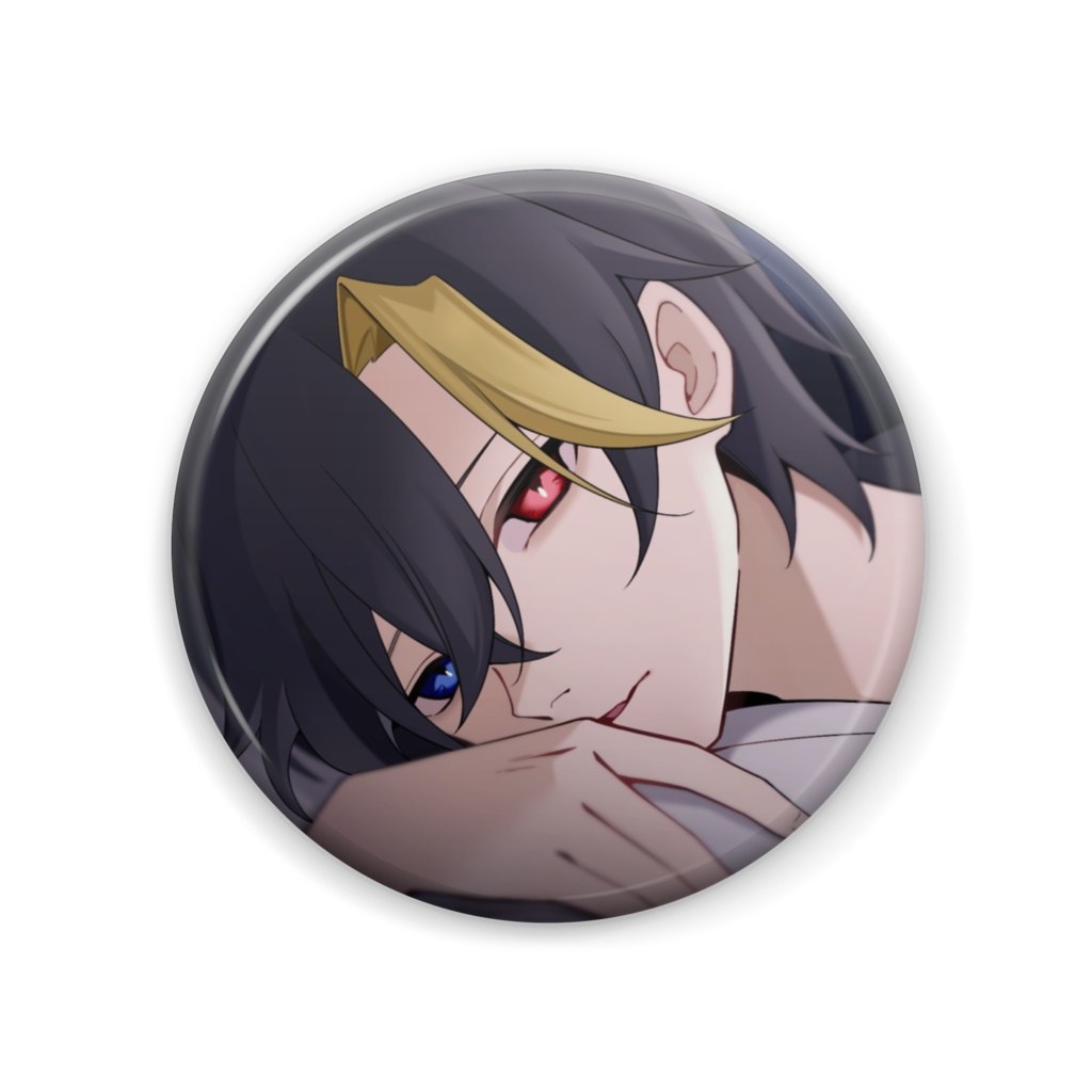 (再販)だいきり缶バッジ（そいねきりのすがた）