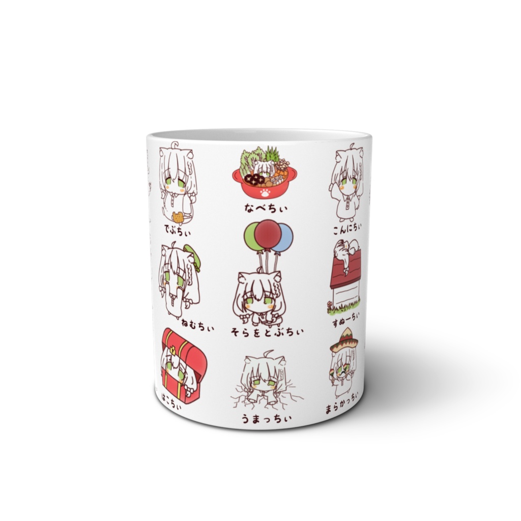 【恒常】ちぃかさね図鑑マグカップ【冬藤かさね】