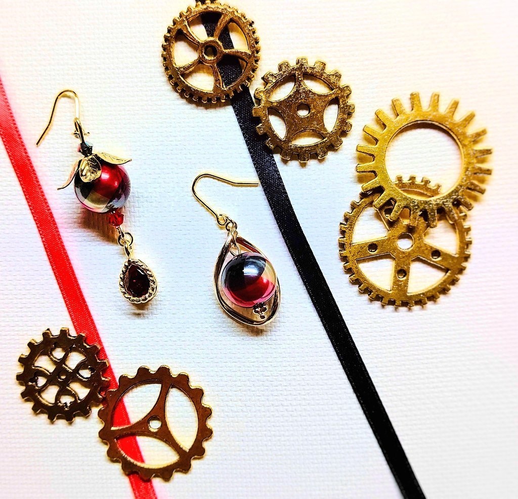 【文豪とアルケミスト】無頼派イメージカラーピアス2