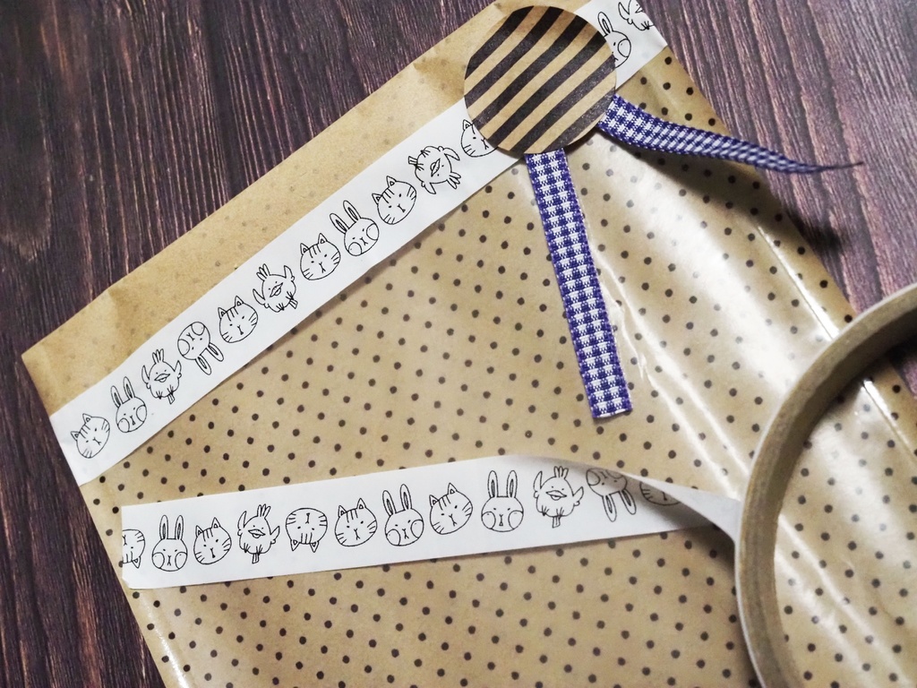 セロハンテープ（うさぎ、ねこ、鳥）