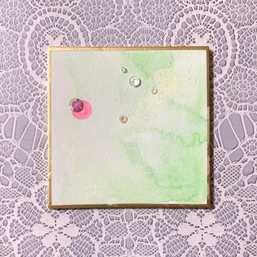 ミニ色紙(絵画)