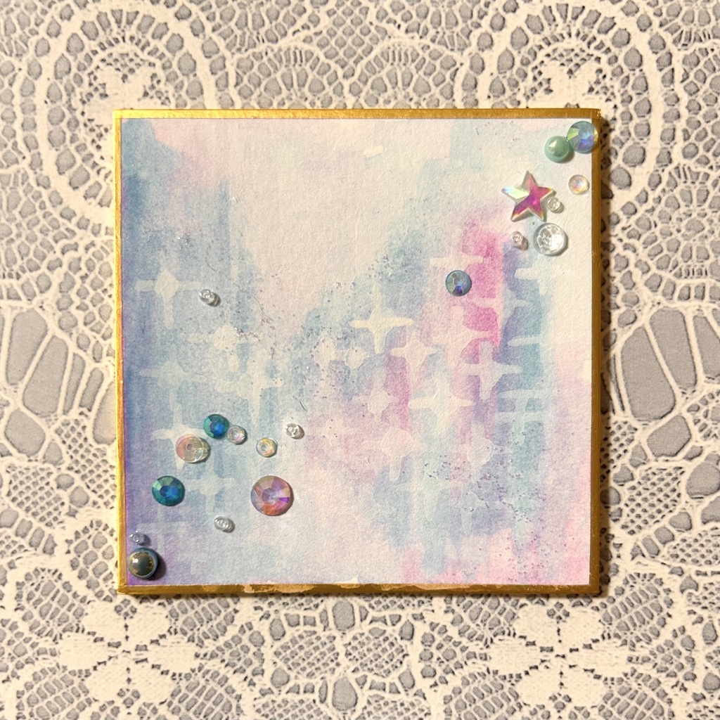 ミニ色紙(絵画)