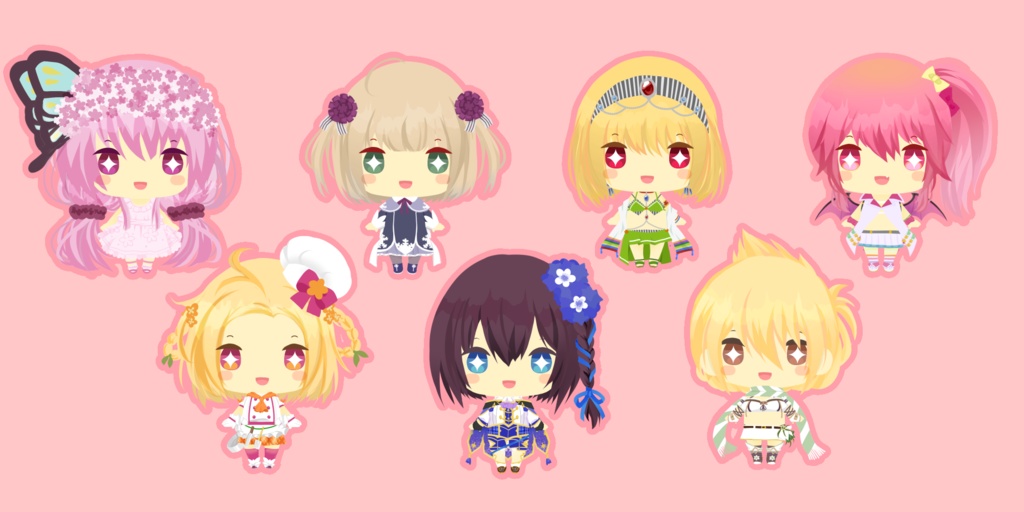 ランダム封入44mm缶バッジ