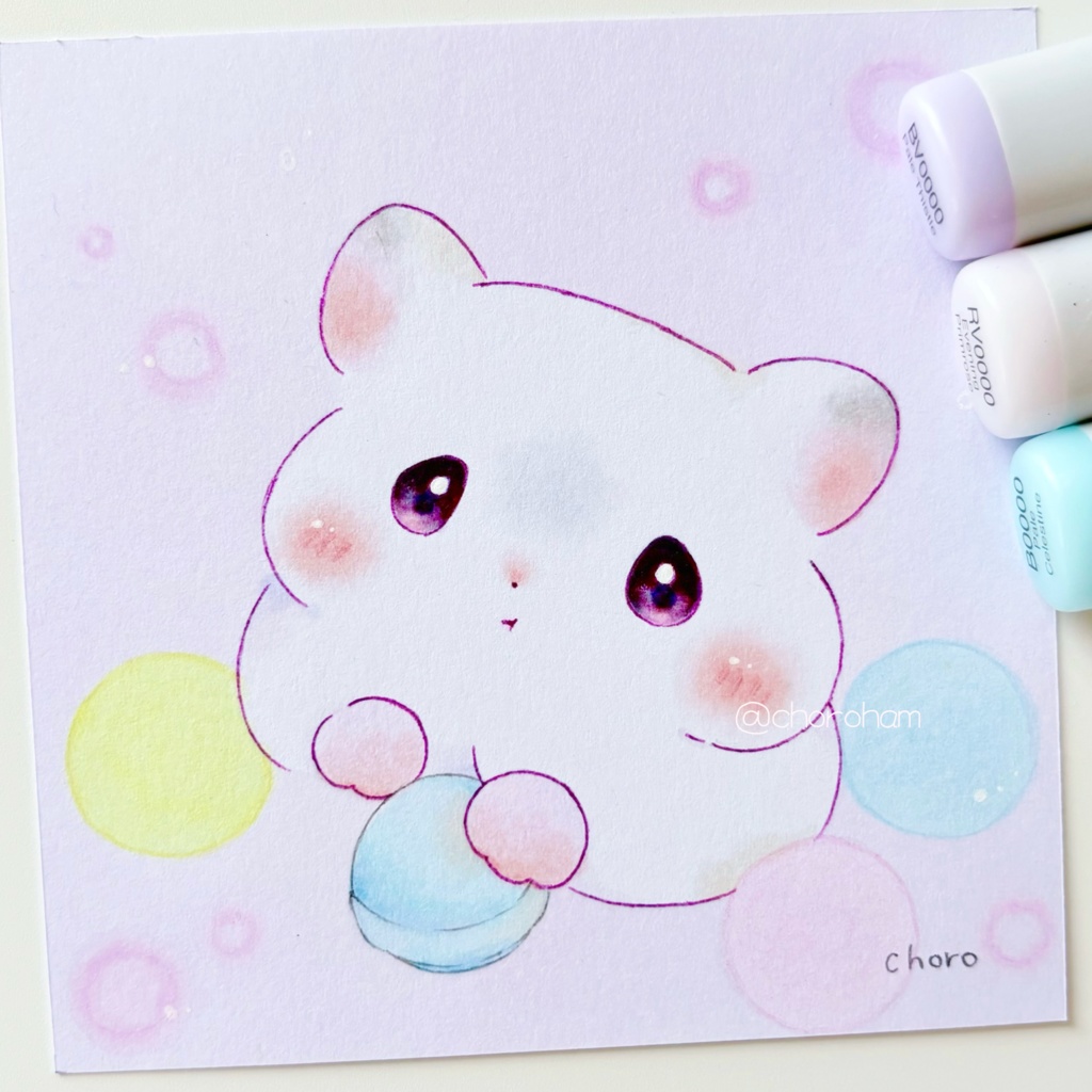 ラムネはむちゃん(あお)