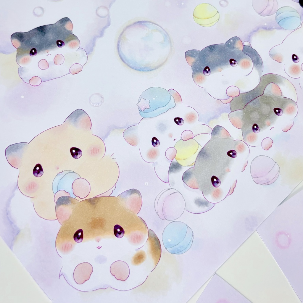 しゅわしゅわラムネとはむともさん