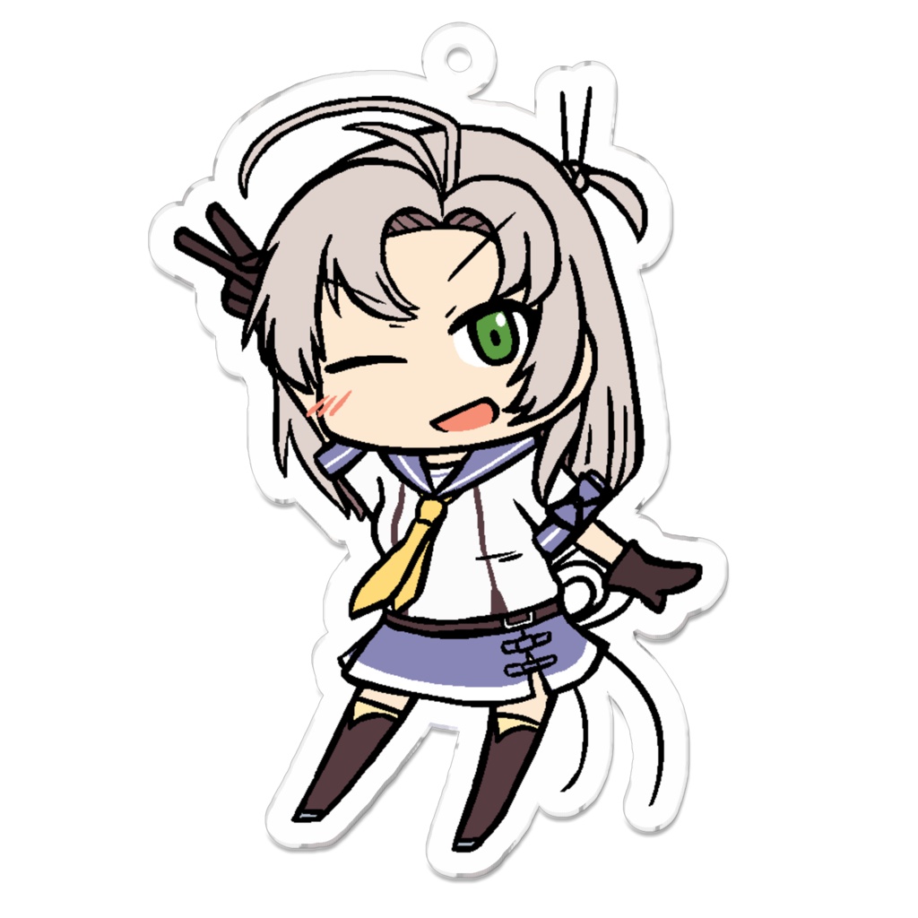 第六戦隊衣笠 アクリルキーホルダー(by くろいのうと)