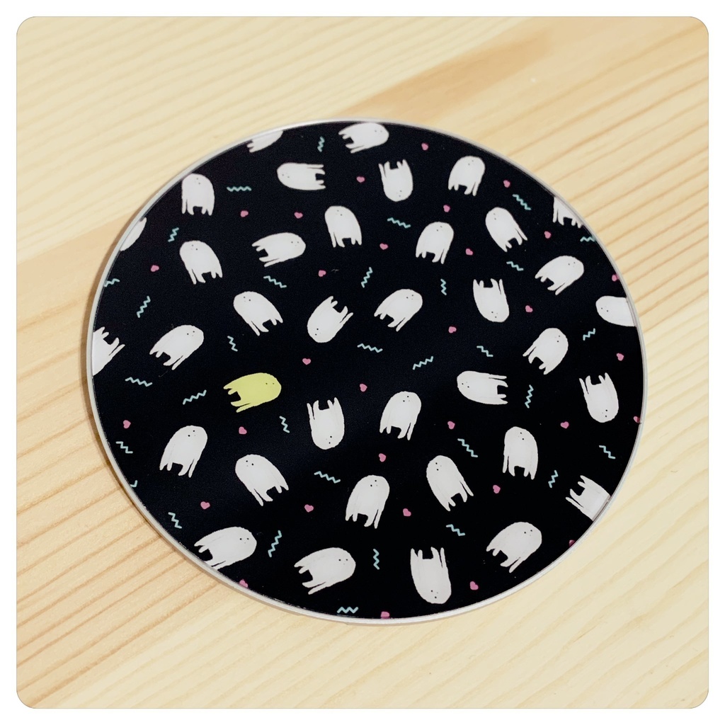 ほむくんサークル型Qiワイヤレス充電器