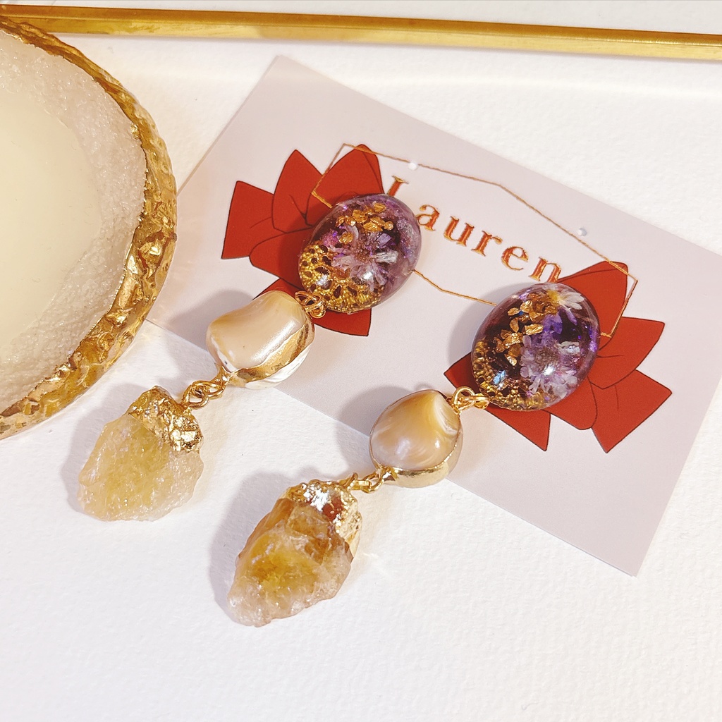 へし切り長谷部イメージ耳飾り