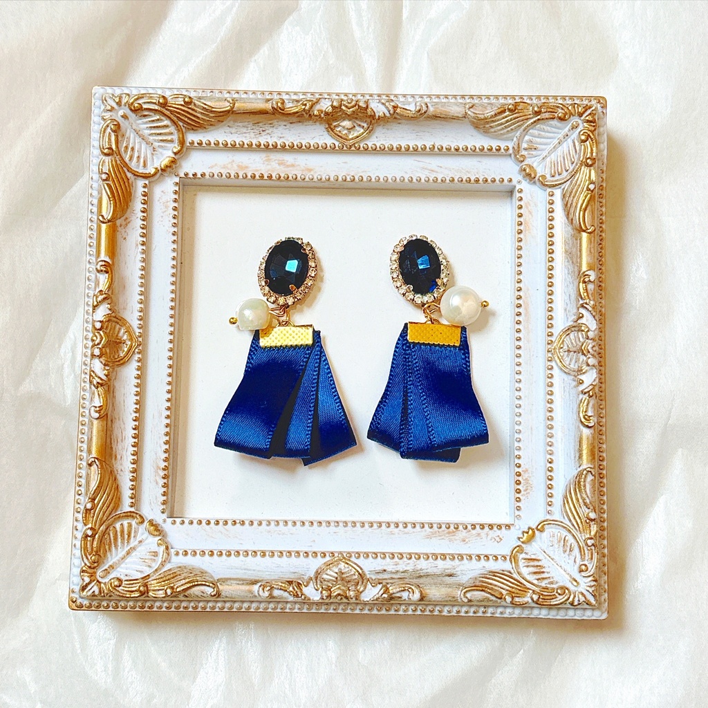 三日月宗近イメージ耳飾り