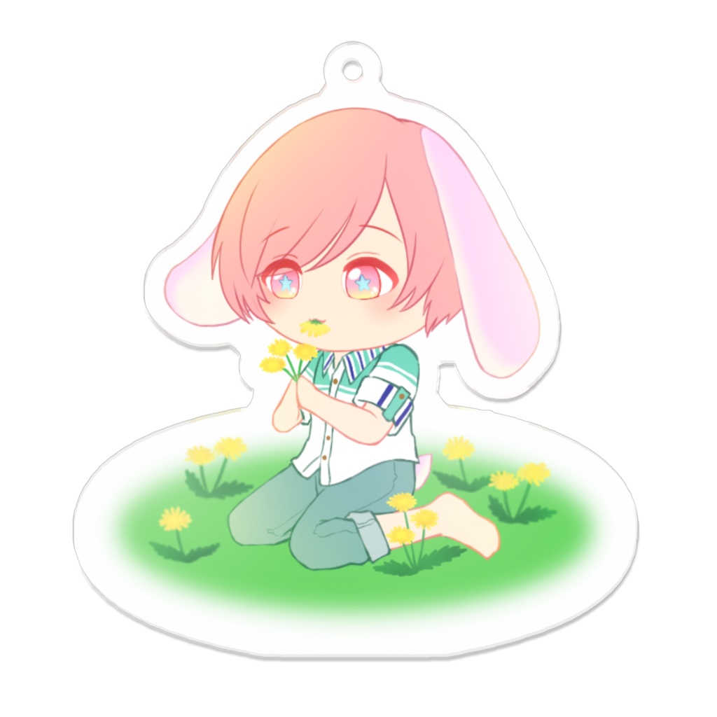 うさぎとたんぽぽ