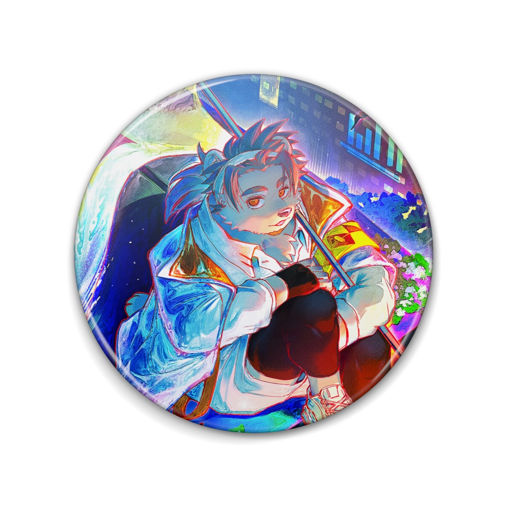 氷宮ナルミ2nd anniversary缶バッジ