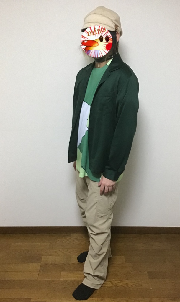 【大盛り合唱】ホワイトハッピー仕様 両面フルグラフィックTシャツ